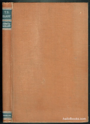 T. S. Eliot: A Study Of His Writing By Several Hands