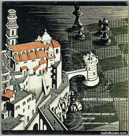 "Prints By Maurits Cornelis Escher, The Property Of W F Veldhuysen and other owners. Exhibition Saturday February 9th 1980. Public Auction Saturday February 16th 1980."