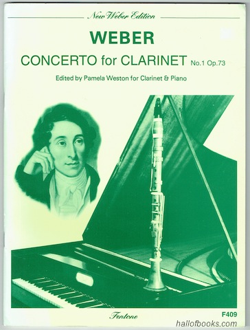 Weber: Concerto No. 1 in F minor Op. 73. Arranged for B flat Clarinet and Piano