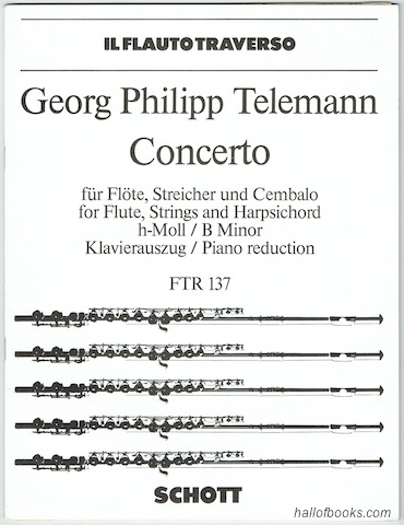 "Concerto in B Minor for Flute, Strings and Harpsichord: Piano Reduction (FTR 137)"