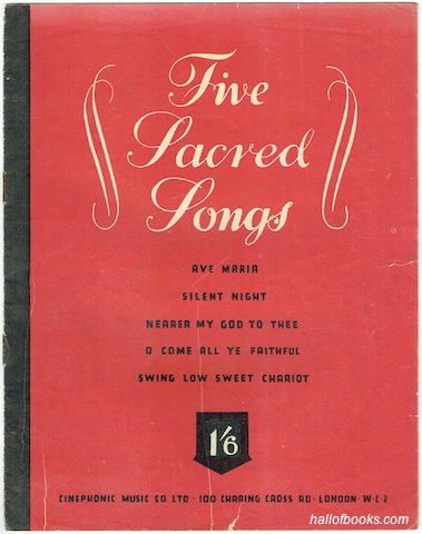 "Five Sacred Songs: Ave Maria, Silent Night, Nearer My God To Thee, O Come All Ye Faithful, Swing Low Sweet Chariot"