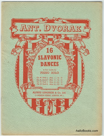 16 Slavonic Dances In Four Books For Piano Solo: Op. 46 Book II (Nos. 5-8)