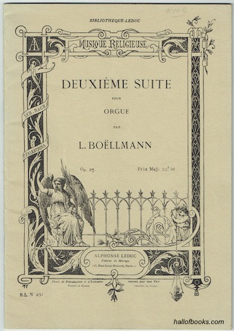 Deuxieme Suite Pour Orgue Op. 27