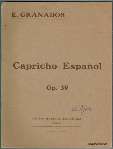 Capricho Espanol Op. 39: Piano Solo