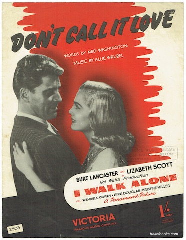 Don't Call It Love (from I Walk Alone)
