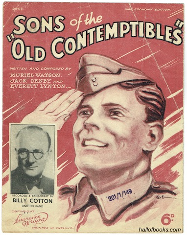 Image for Sons of the Old Contemptibles: Recorded and Broadcast by Billy Cotton and His Band. Sons of the Old Contemptibles: Recorded and Broadcast by Billy Cotton and His Band.