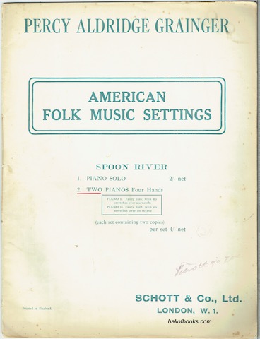 American Folk Music Settings No. 3: Spoon River, Set For 2 Pianos (4 hands)