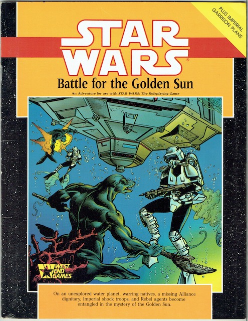 Star Wars: Battle For The Golden Sun (Star Wars Roleplaying Game)