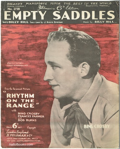 Empty Saddles, From The Paramount Picture Rhythm On The Range