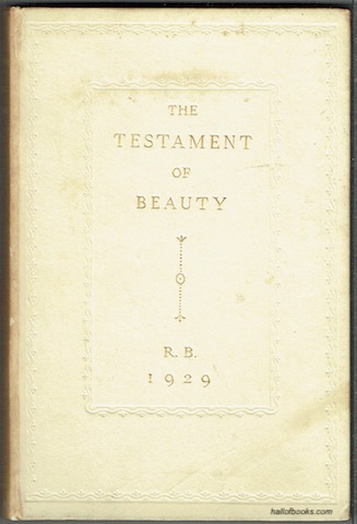The Testament To Beauty: A Poem In Four Books