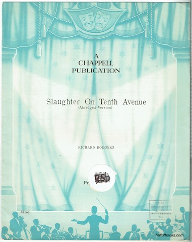 Slaughter On Tenth Avenue (Abridged Version): Piano Solo