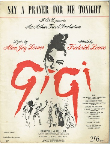 Say A Prayer For Me Tonight (From Gigi)