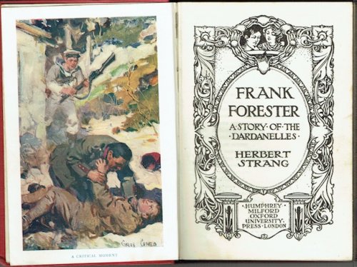 Frank Forester: A Story Of The Dardanelles