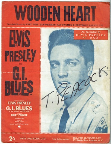 Wooden Heart: As Recorded By Elvis Presley