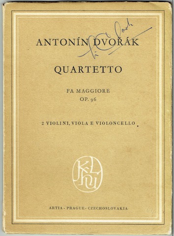 Quartetto Fa Maggiore, Quartet F Major, Op. 96.