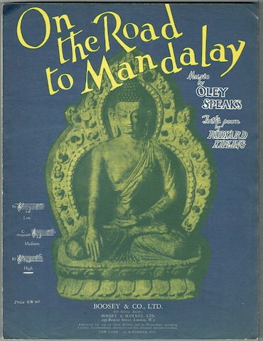 On The Road To Mandalay: In E flat For High Voice