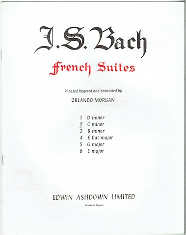 French Suite No. 2 in C minor: Allemande, Courante, Sarabande, Menuet and Gigue
