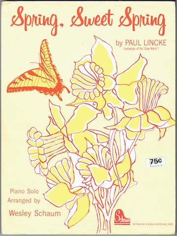 Spring, Sweet Spring: Piano Solo