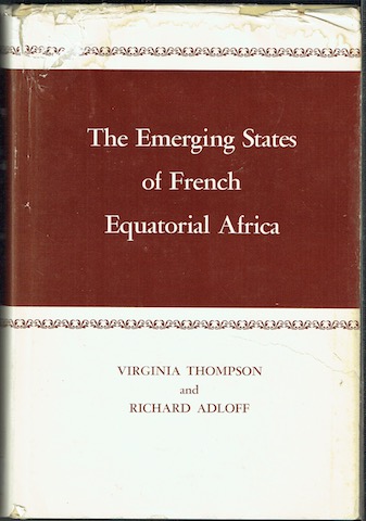 The Emerging States Of French Equatorial Africa