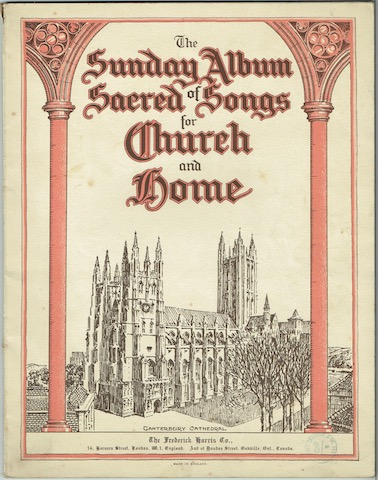The Sunday Album Of Sacred Songs For Church And Home
