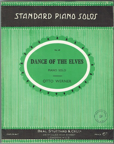 Dance Of The Elves: Piano Solo (Standard Piano Solos No. 69)