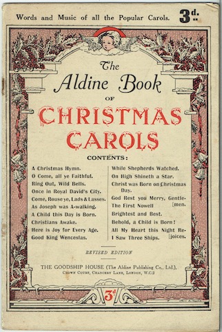The Aldine Book Of Christmas Carols