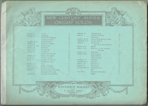 Andantino (New Century Series Of Organ Solos)