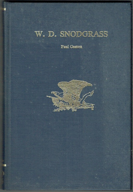 W. D. Snodgrass (Signed)