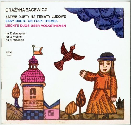 Easy Duets On Folk Themes For 2 Violins