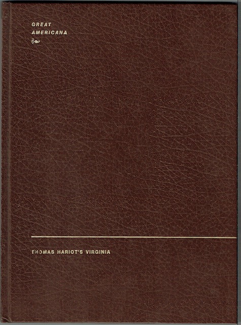 Thomas Hariot's Virginia