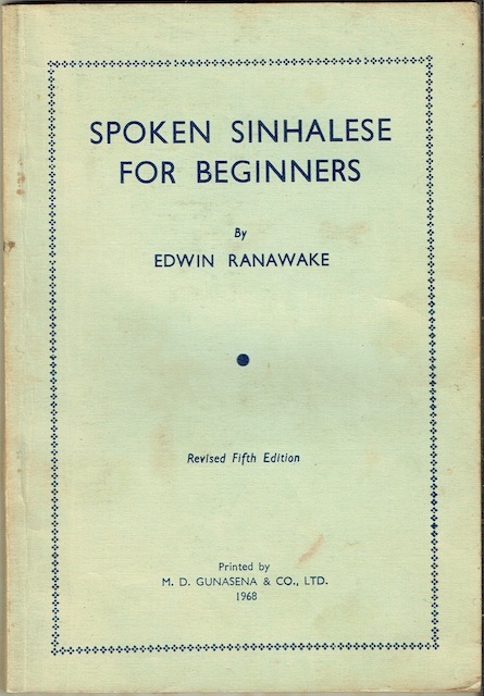 Spoken Sinhalese For Beginners