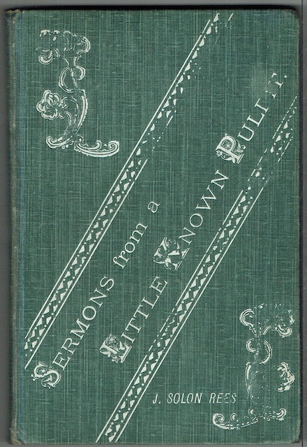 Sermons From A Little Known Pulpit