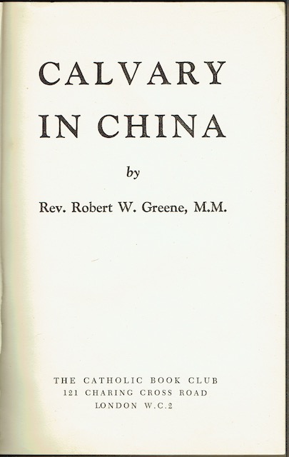 Calvary In China