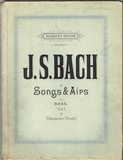 80 Songs & Airs For Bass Vol. I (Augener's Edition No. 4721c)