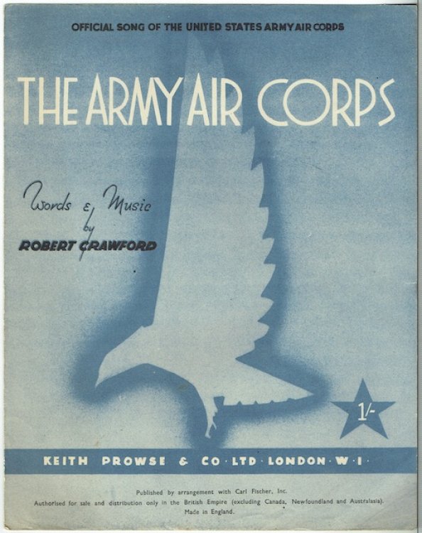 The Army Air Corps (Offical Song Of The United States Army Air Corps)