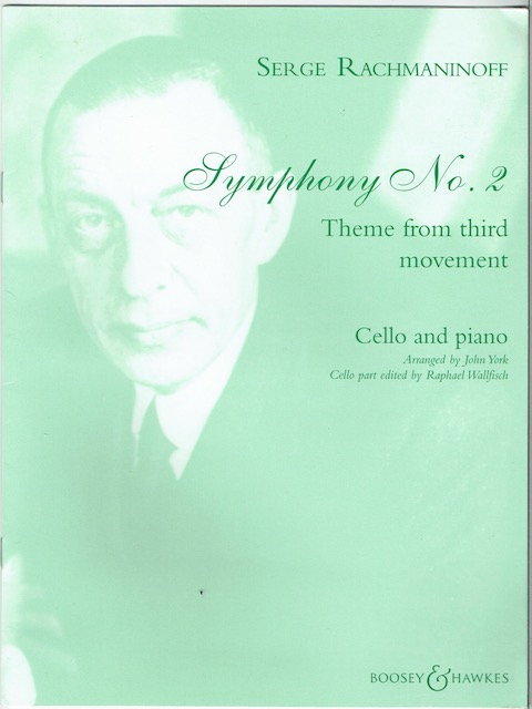 Symphony No. 2: Theme From Third Movement For Cello And Piano