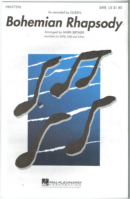 Bohemian Rhapsody: SATB Vocal Score