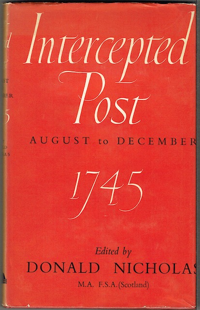 Intercepted Post: August To December 1745