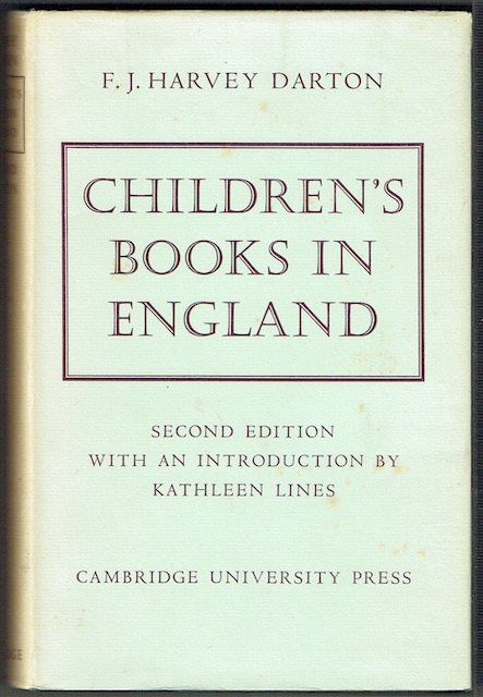 Children's Books In England: Five Centuries Of Social Life