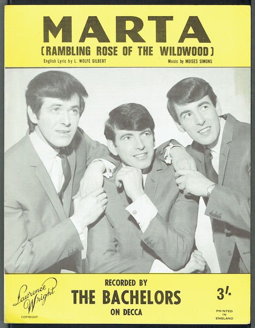 Marta (Rambling Rose Of The Wildwood), recorded by The Batchelors