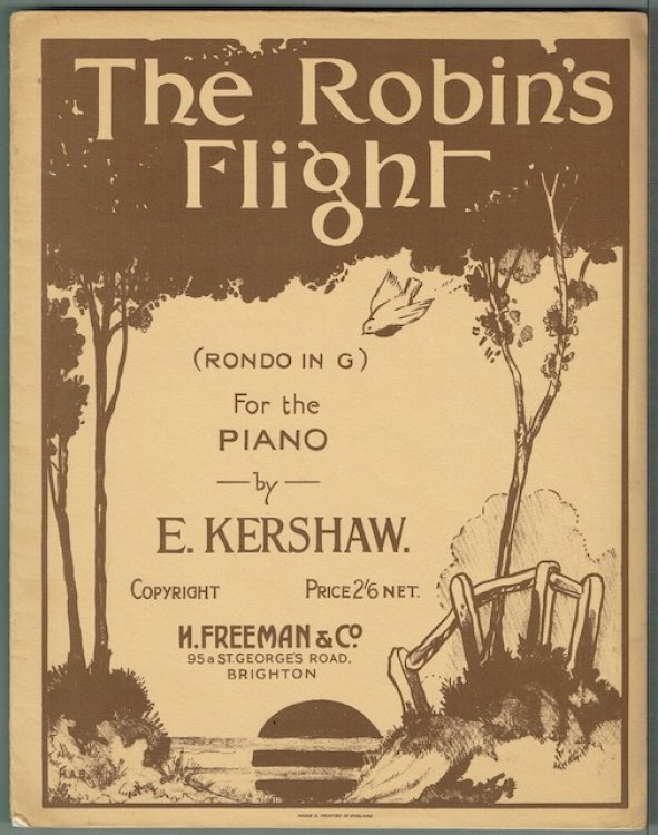 The Robin's Flight (Rondo In G) For The Piano