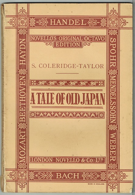 A Tale Of Old Japan: A Cantata For Soli, Chorus And Orchestra: Vocal Score