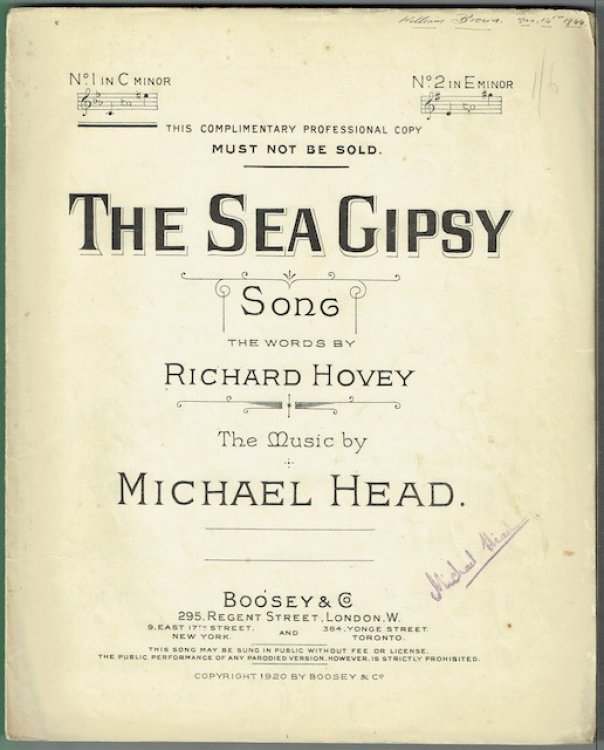 The Sea Gypsy: Song No. 1 in C minor