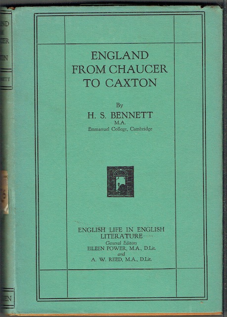 England From Chaucer To Caxton