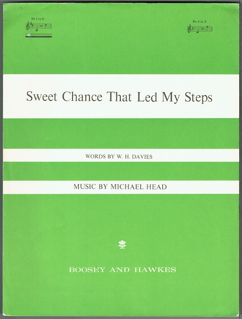 Sweet Chance That Led My Steps: No.1 in D