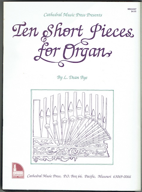 Ten Short Pieces For Organ
