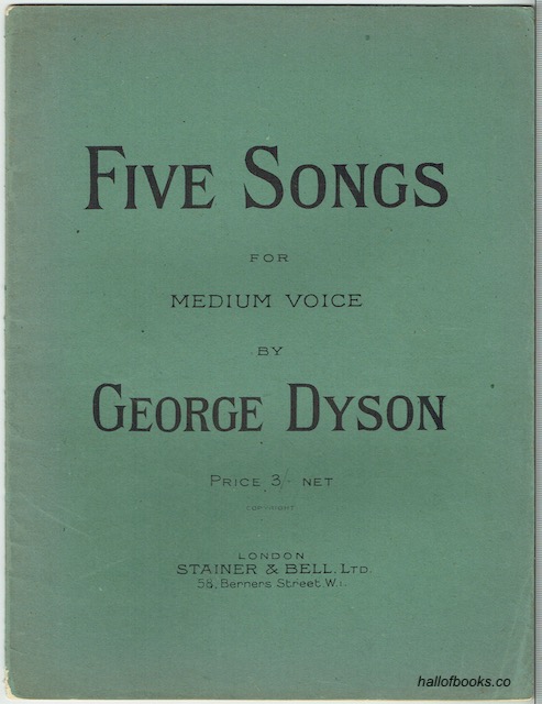 Five Songs For Medium Voice