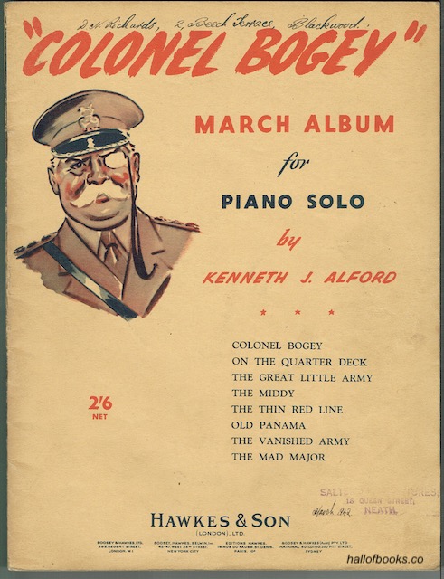 Colonel Bogey March Album For Piano Solo