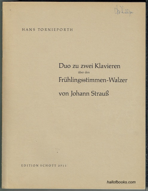 Duo zu zwei Klavieren uber den Fruhlingsstimmen-Walzer von Johann Strauss