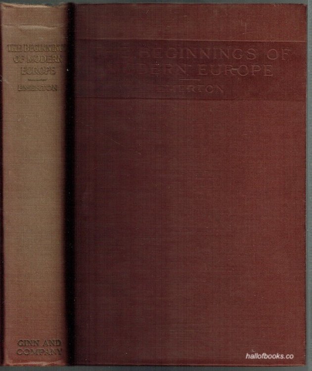 The Beginnings Of Modern Europe (1250-1450)